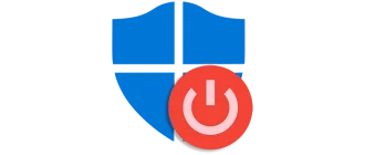 Иконка отключения Защитника Windows