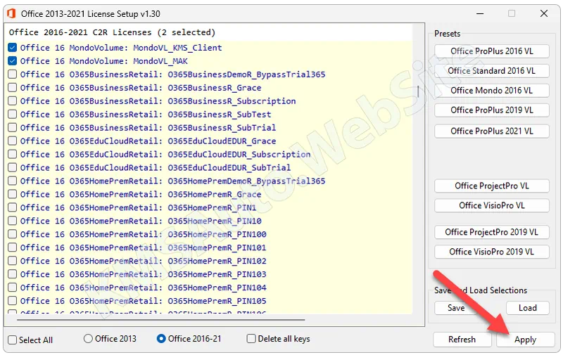 Кнопка активации Microsoft Office в KMSAuto++